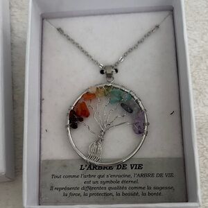 Necklace Tree of Life Symbol Box